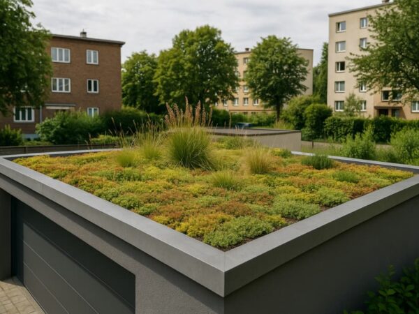 Mikroogrody na dachach garaży