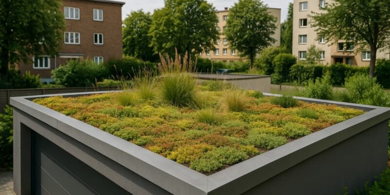 Mikroogrody na dachach garaży